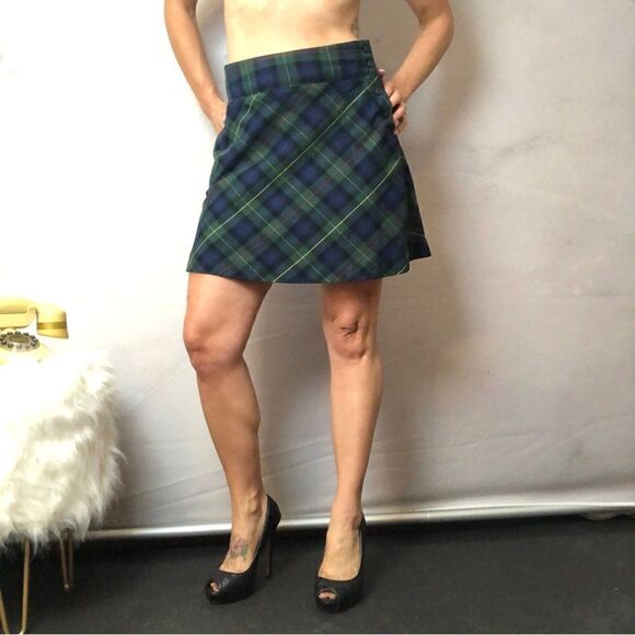 Lands' End Other - Lands’ End plaid mini skirt
